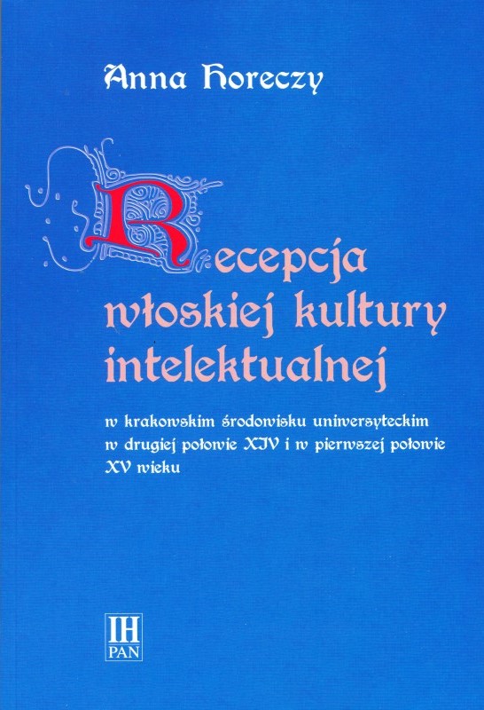 Horeczy_Recepcja-wloskiej-kultury-intelektualnej
