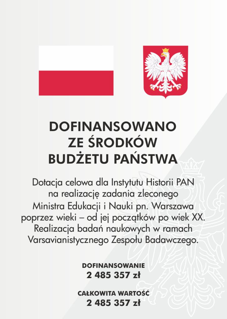 Plakat z opisem zadania i kwotą dofinansowania